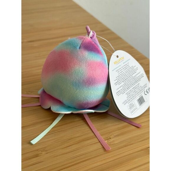 Squishmallows Krisa the Jellyfish 3" Plush Clip Keychain - Picture 6 of 7